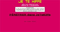 Desktop Screenshot of jetekiffe.com